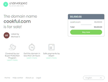 Tablet Screenshot of cookful.com